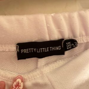 PrettyLittleThing White Women’s Joggers